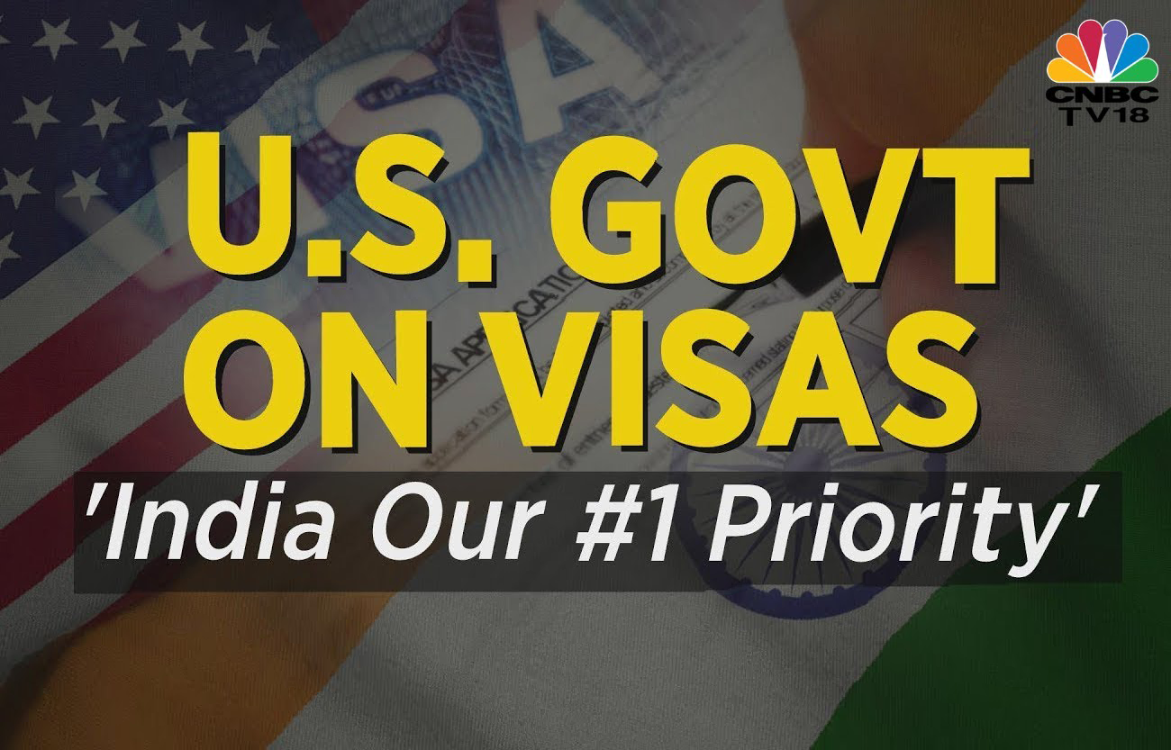  India Top Priority Says US Embassy As It Opens 1 Lakh Work visa 